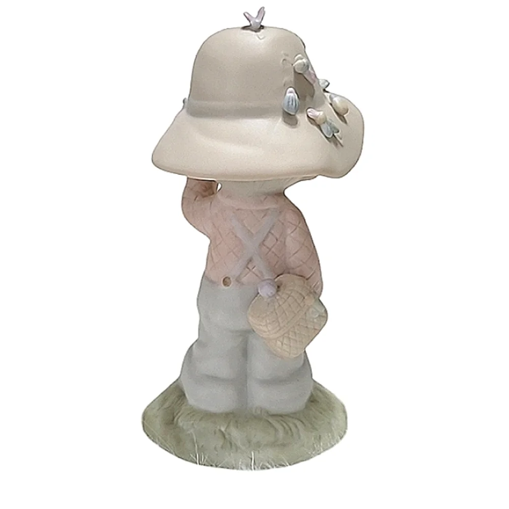 Precious Moments My Love Will Never Let You Go Retired Porcelain Figurine NIB